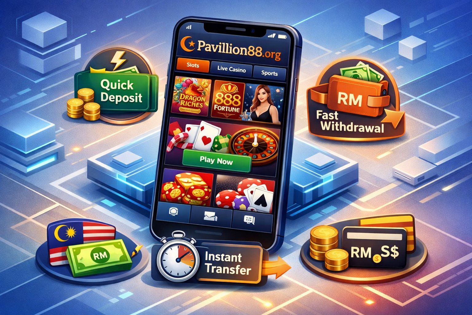 Pavillion88.org Review: A Mobile-First Casino Experience with Fast Payouts