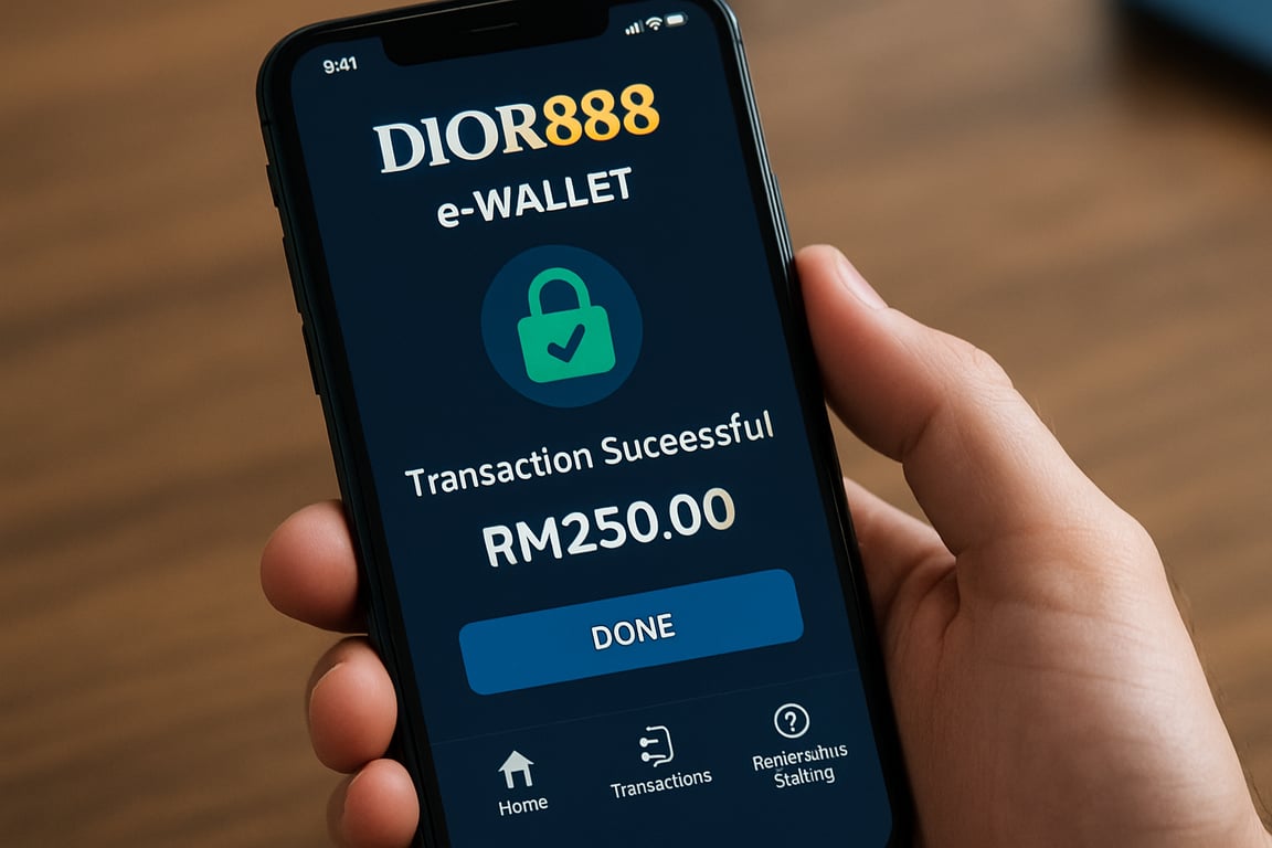 Dior888 Ewallet Review: Secure Gaming Transactions in Malaysia (2026)